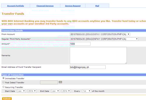 Cib Commercial International Bank Internet Banking Serive