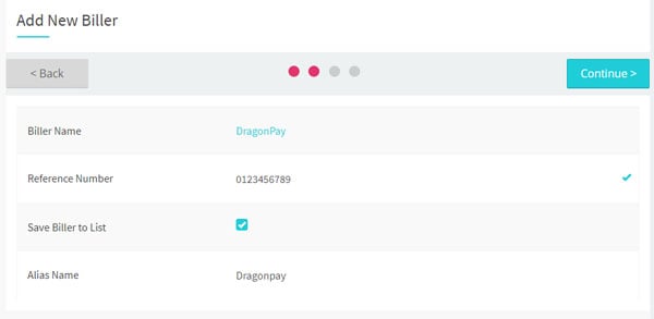  Paying via PNB Internet Banking - Step 2