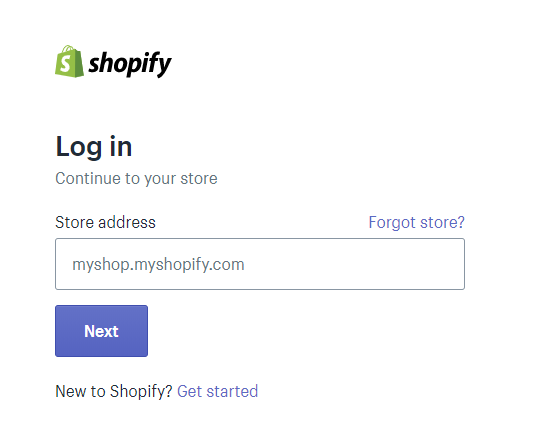 Install Dragonpay Gcash on your Shopify account - Step 1 Login