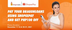 Dragonpay x Shopeepay December 2021 promo