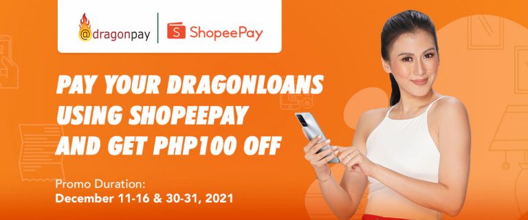 Dragonpay x Shopeepay December 2021 promo
