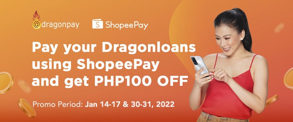 Dragonpay x Shopeepay January 2022 promo