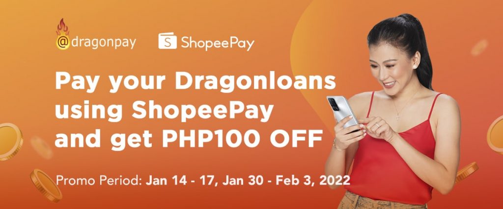 Dragonpay x Shopeepay January 2022 promo