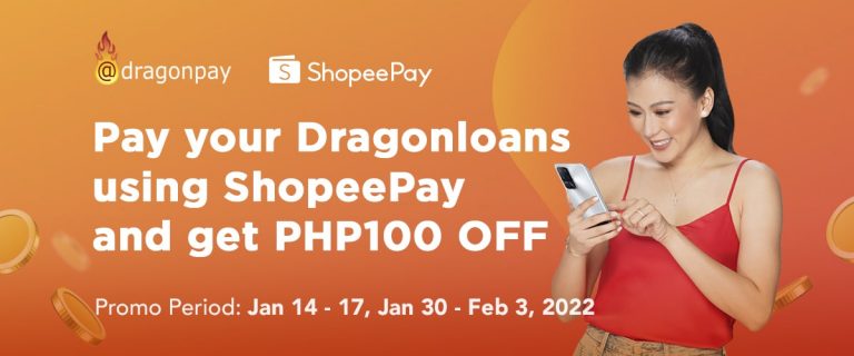 Dragonpay x Shopeepay January 2022 promo