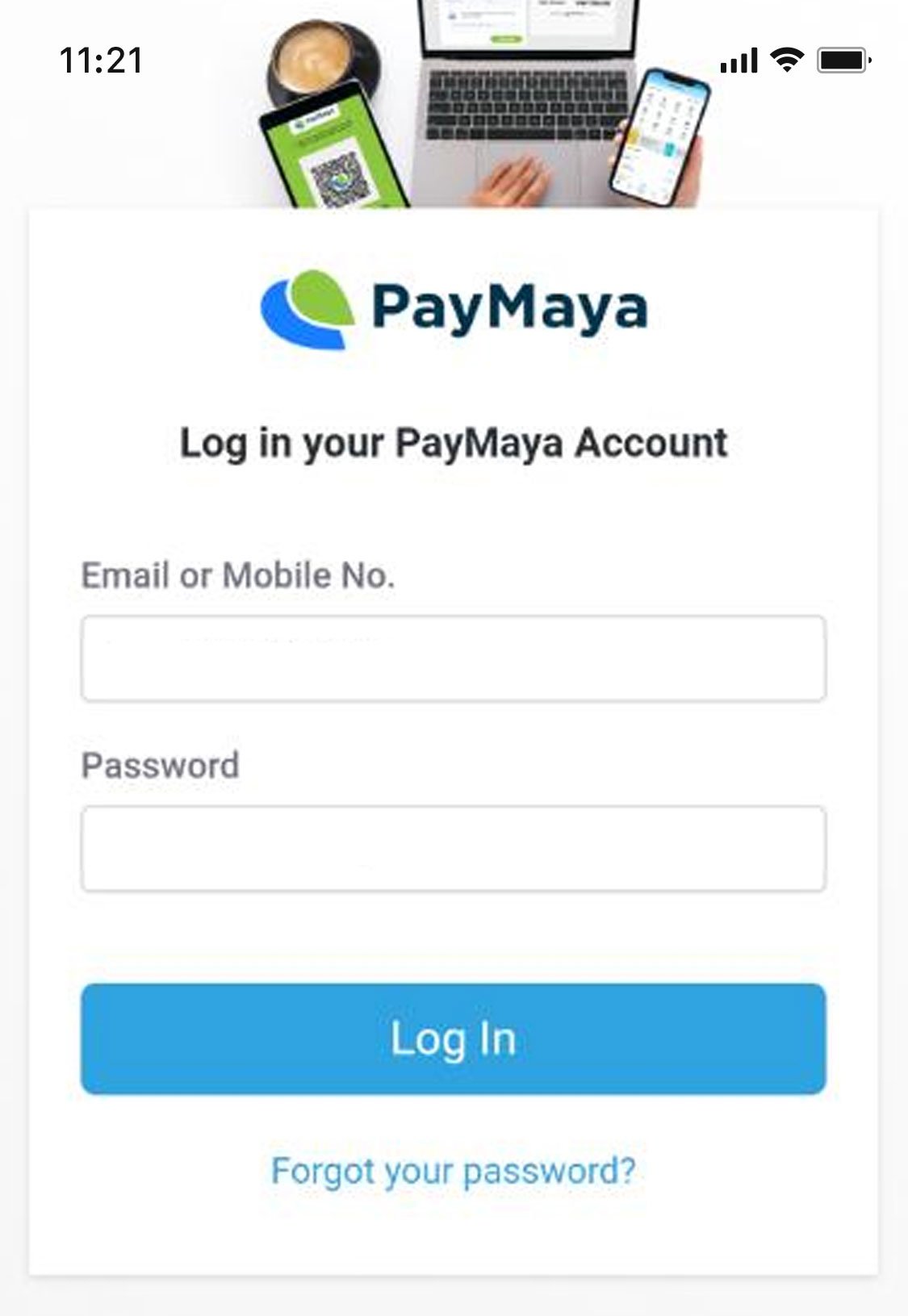 Pay via Paymaya - Step 2